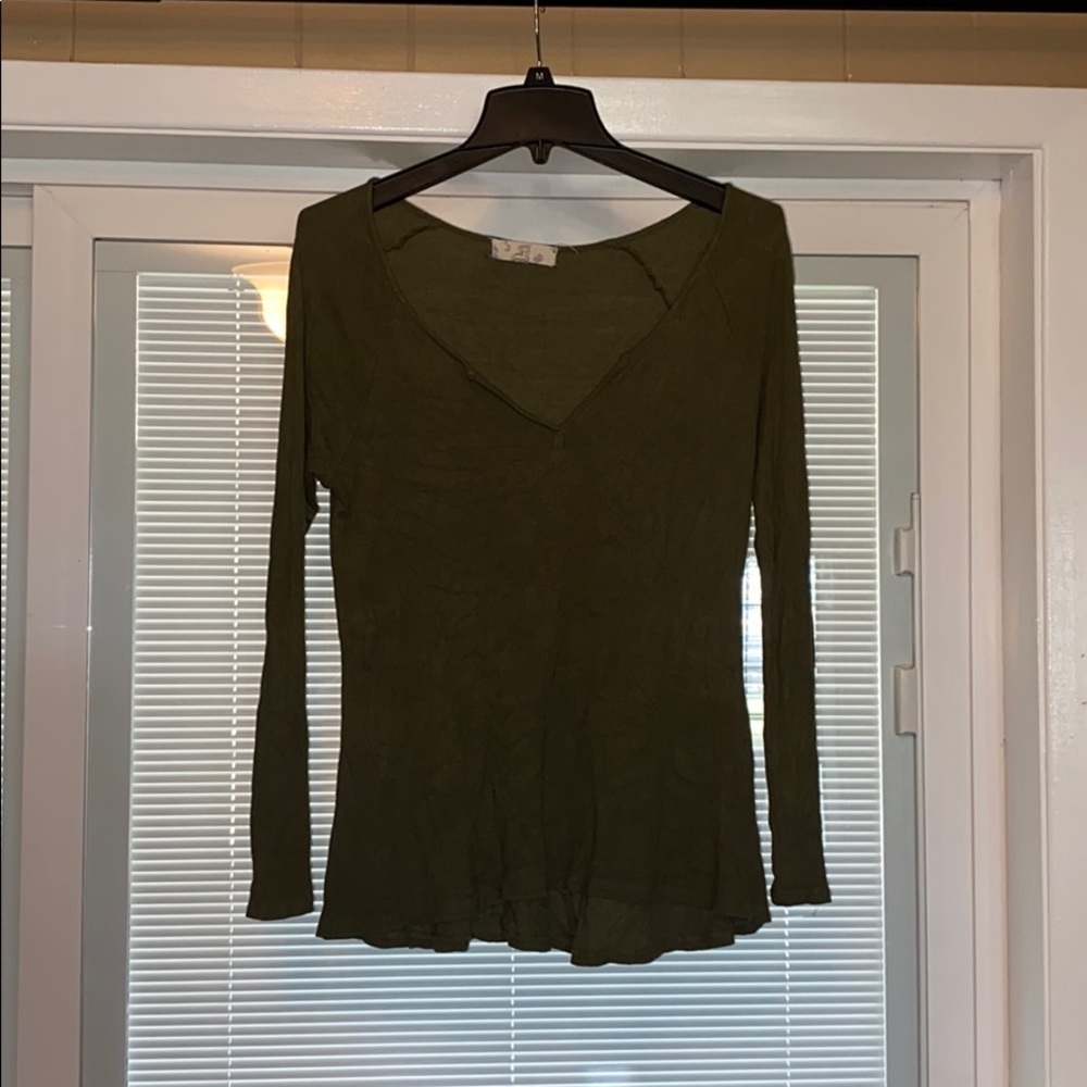 green long sleeve